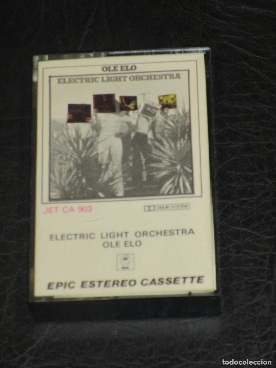 Casetes antiguos: Cassette - ELECTRIC LIGHT ORCHESTRA &ndash; OLE ELO - EPIC 1978 - Foto 1