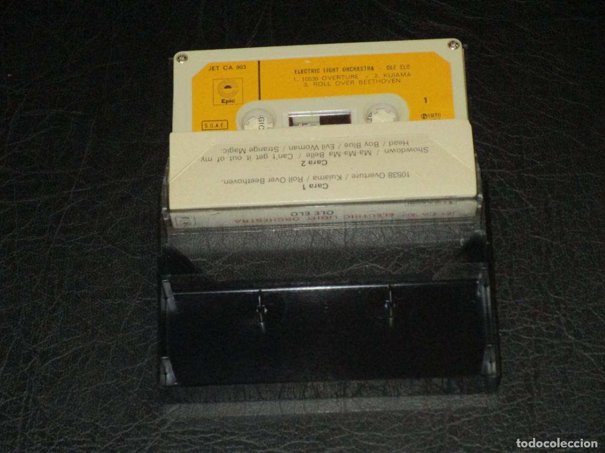 Casetes antiguos: Cassette - ELECTRIC LIGHT ORCHESTRA &ndash; OLE ELO - EPIC 1978 - Foto 6