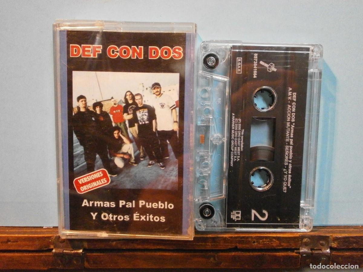 Casetes antiguos: (s) casete cinta def con dos - Foto 1
