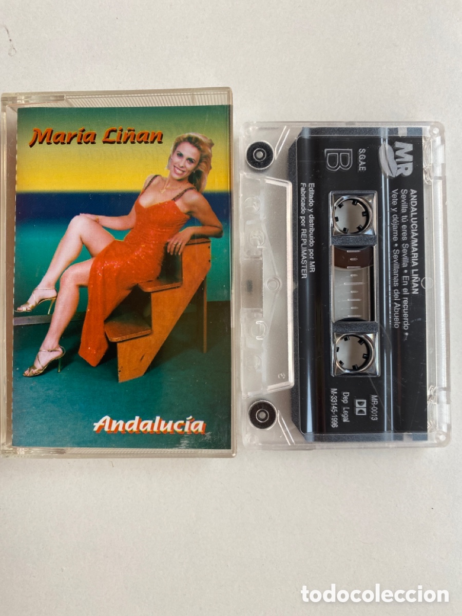 Casetes antiguos: MARIA LI&Ntilde;AN-ANDALUCIA-1996 - Foto 1