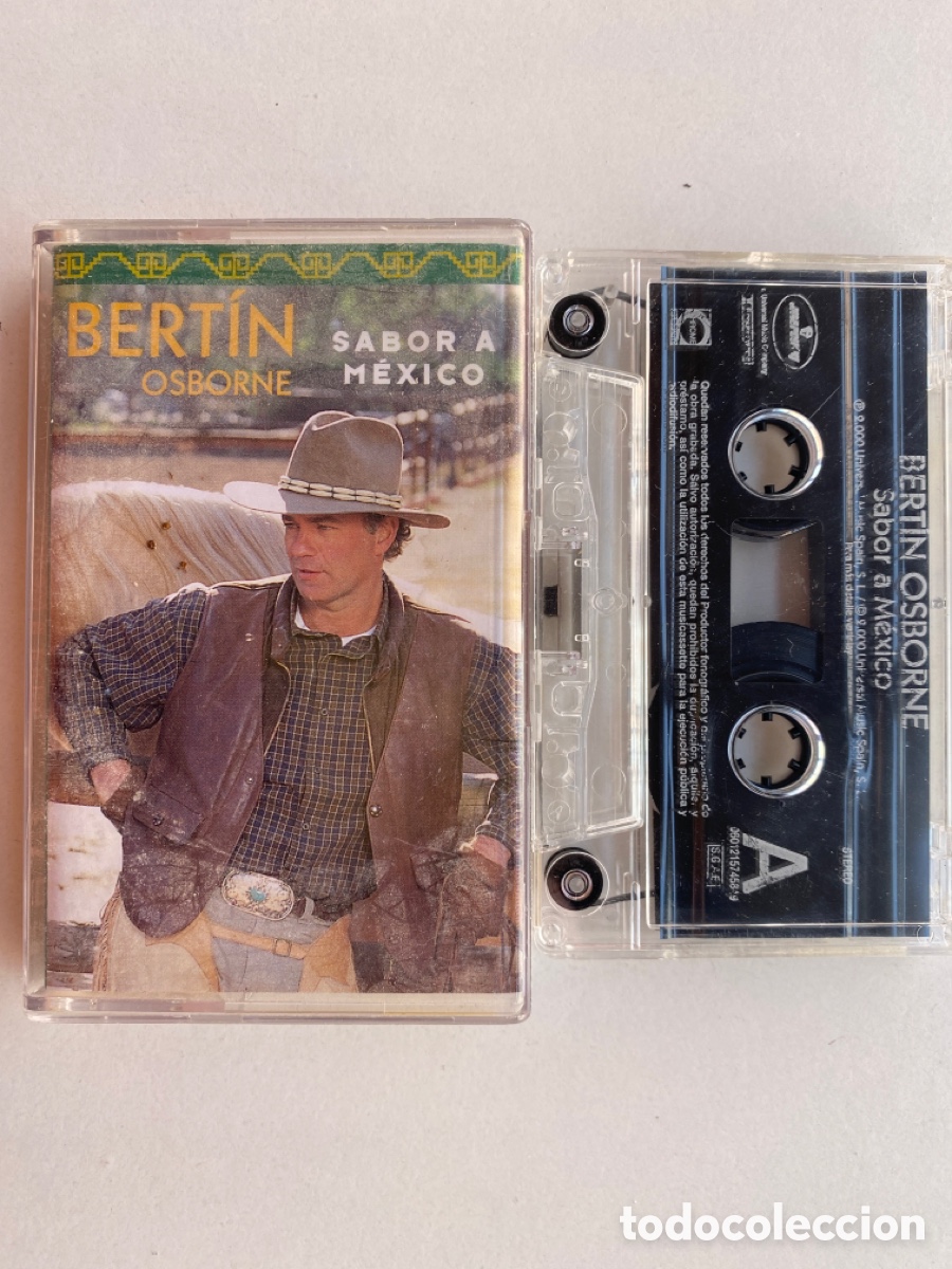Casetes antiguos: BERTIN OSBORNE-SABOR A MEXICO-1999 - Foto 1