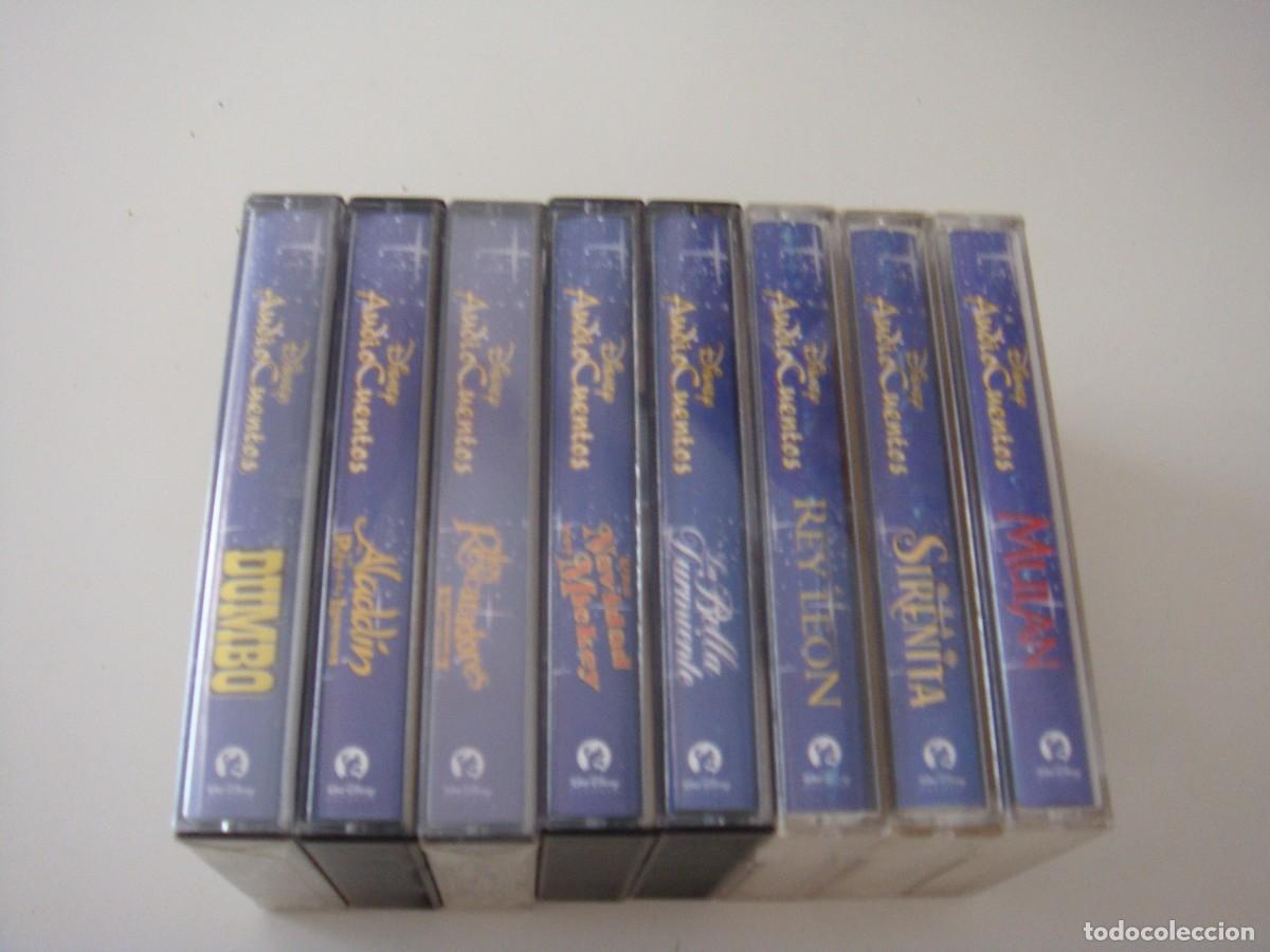 Casetes antiguos: 8 CASETES CUENTOS DISNEY