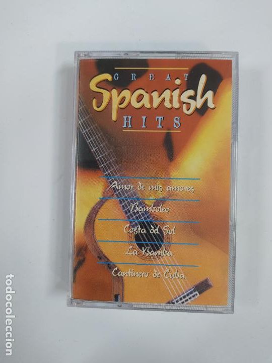 Cassetes antigas: GREAT SPANISH HITS. CASETE. TDKCST49C
