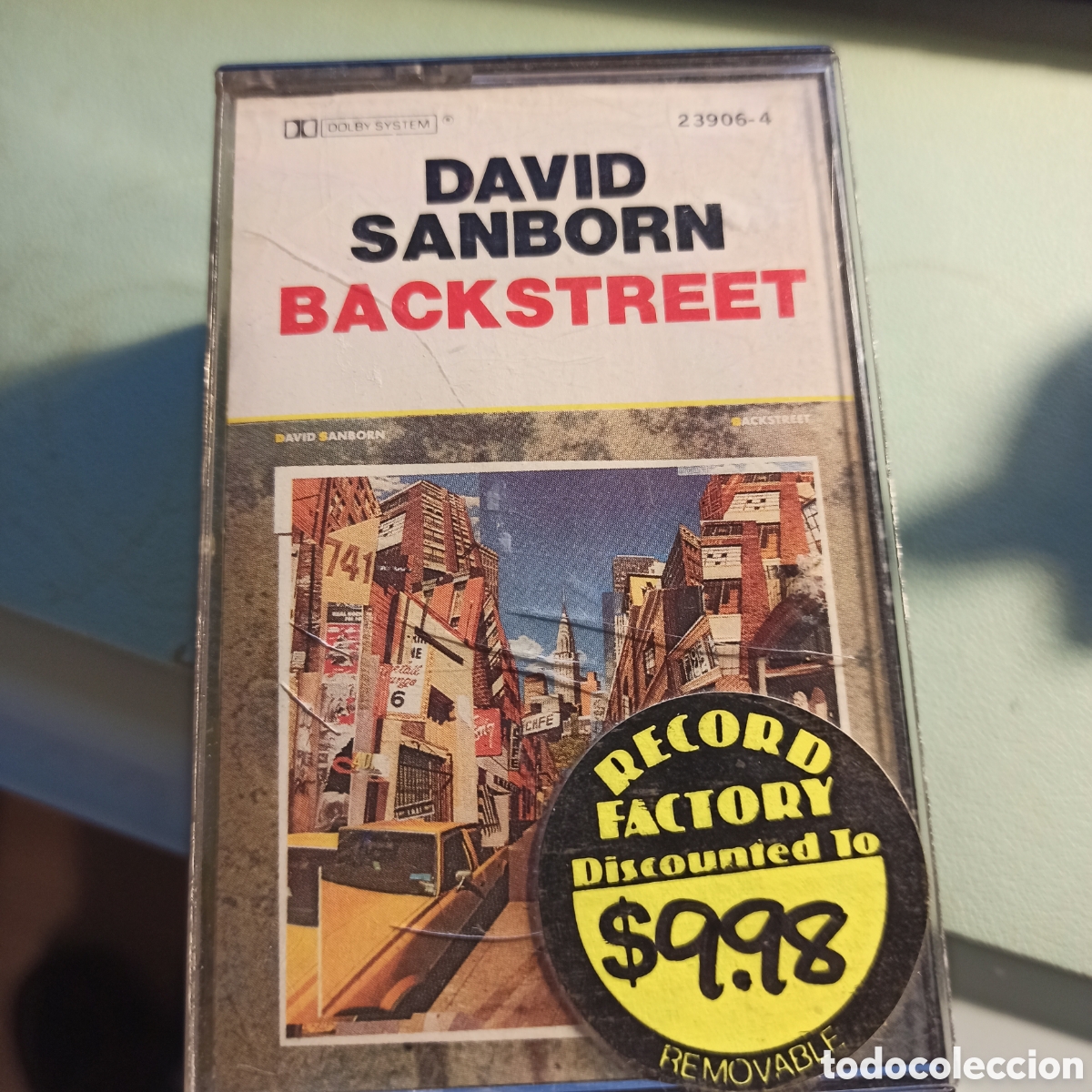 Casetes antiguos: David Sanborn &ndash; Backstreet - Foto 1