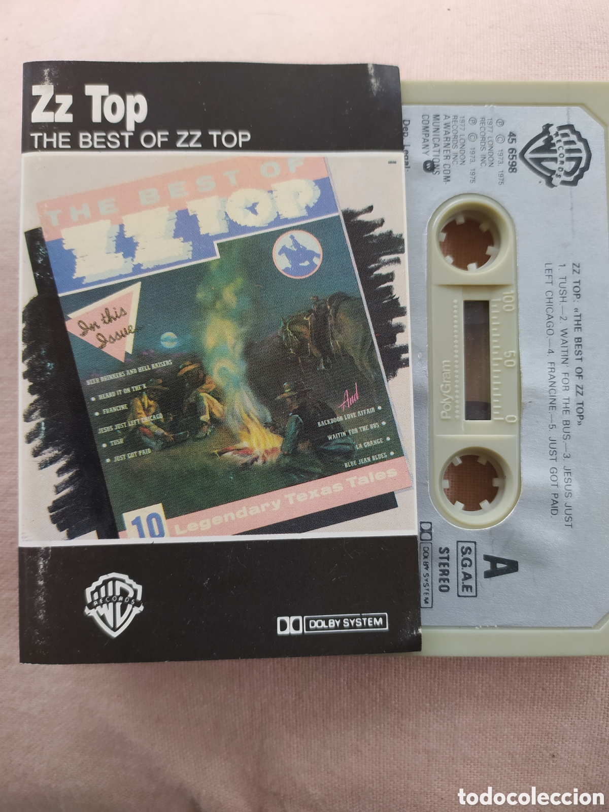 Casetes antiguos: Cassette ZZ Top - Foto 1