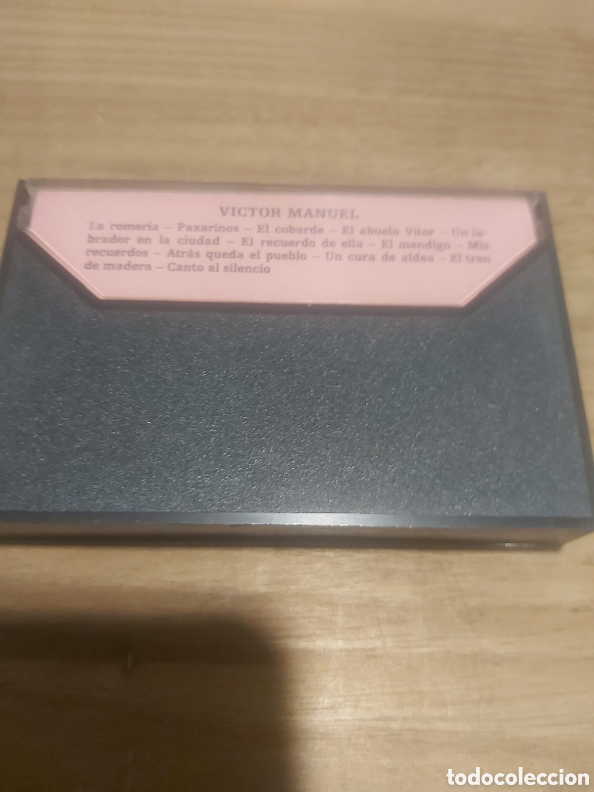 Casetes antiguos: Cassette V&iacute;ctor Manuel Aries 1975 - Foto 2