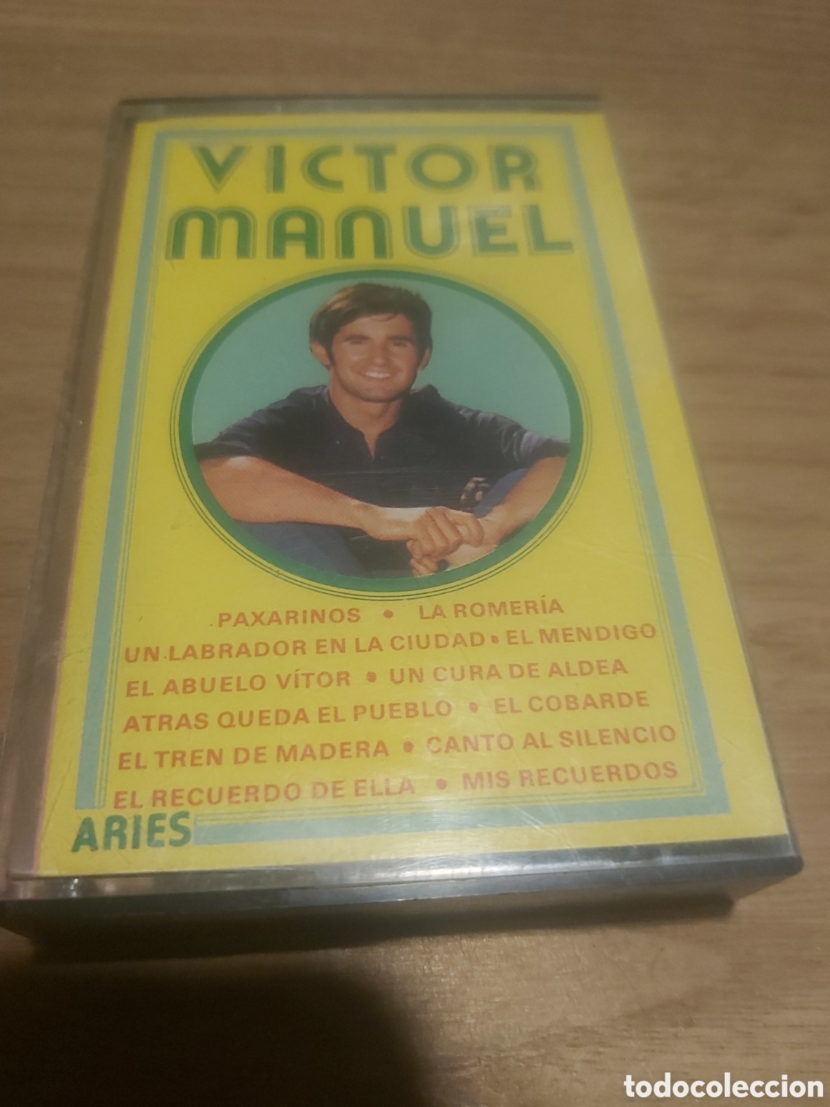 Casetes antiguos: Cassette V&iacute;ctor Manuel Aries 1975 - Foto 1