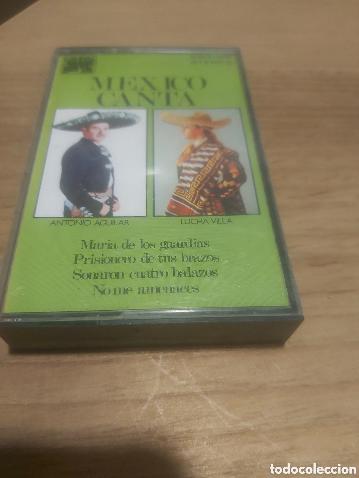 Casetes antiguos: Cassette M&eacute;xico canta vol 2 1977 caudal