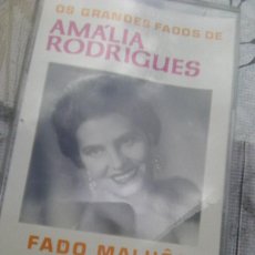 Casetes antiguos: AMALIA RODRIGUES- FADO MALHÔA (MOVIEPLAY, 1990) - ED. PORTUGAL - OS GRANDES FADOS DE.... Lote 400757144