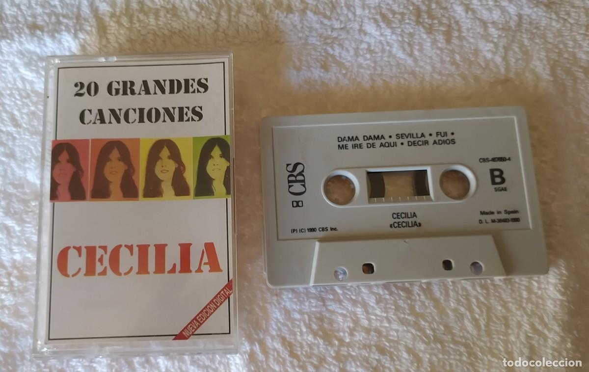 Casetes antiguos: cinta de casete Cecilia - Foto 3