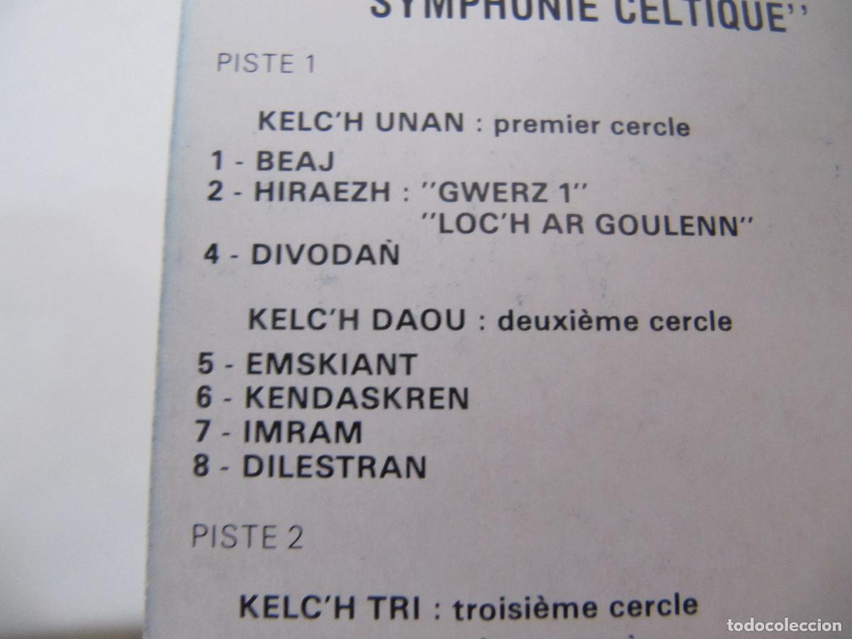 Casetes antiguos: Alan Stivell - Celtic Symphony RARO CASETTE - Foto 4