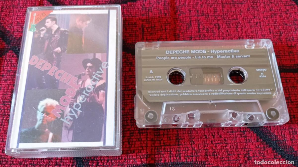 Casetes antiguos: DEPECHE MODE ** Hyperactive ** CASSETTE ITALIA ORIGINAL 1993 - Foto 1