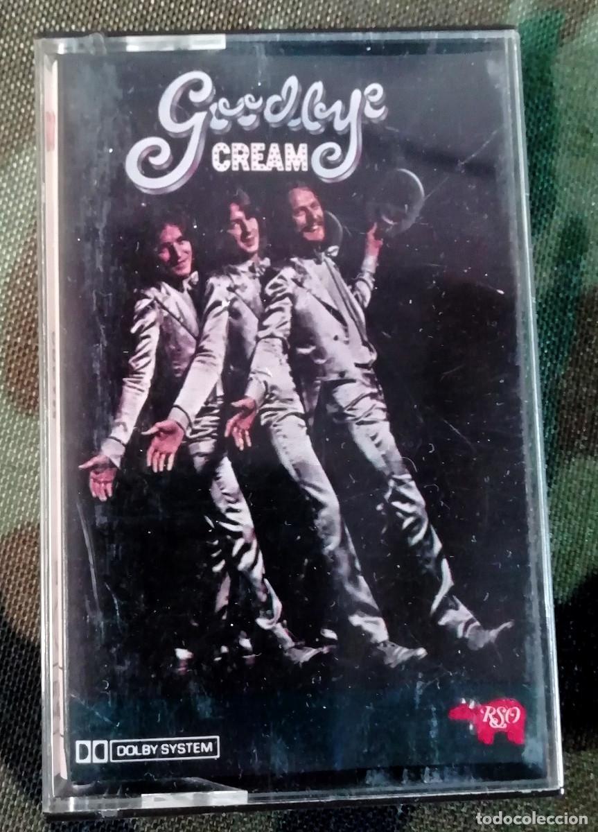 Casetes antiguos: Cream &lrm;&ndash; Goodbye Spain 1989 Psychedelic Rock Eric Clapton,Ginger Baker - Foto 1
