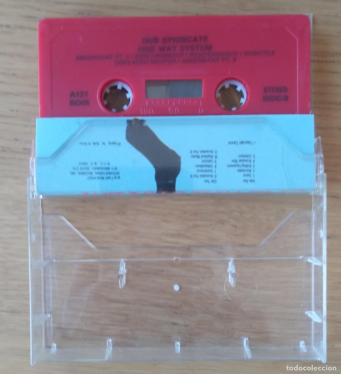 Casetes antiguos: DUB SYNDICATE : &rdquo;ONE WAY SYSTEM&rdquo; CASSETE 1983 - DUB - ABSTRACT - REGGAE - Foto 2