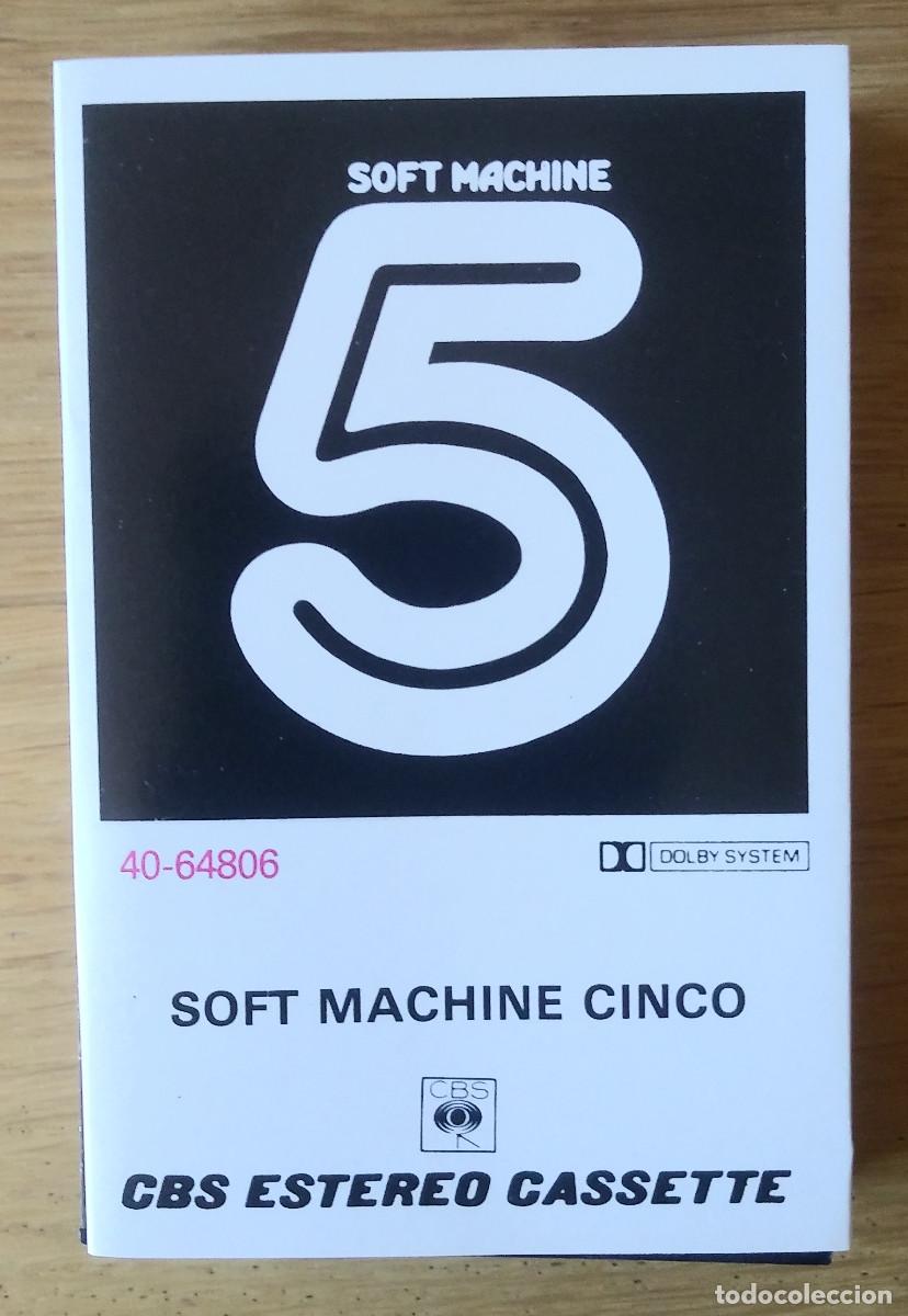 Casetes antiguos: SOFT MACHINE: &rdquo;5&rdquo; CASSETE 1980- PROG ROCK - Foto 1