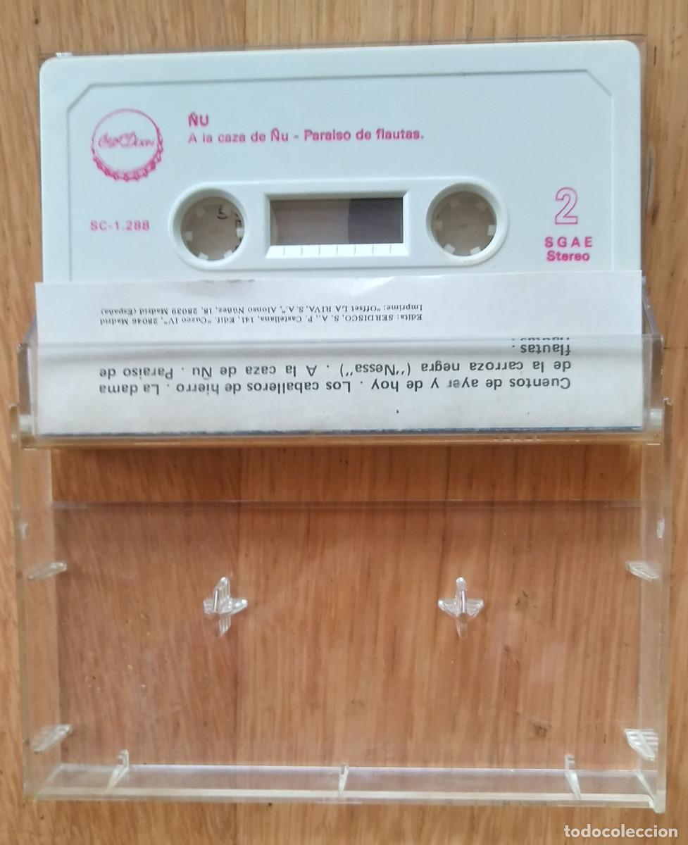 Casetes antiguos: &Ntilde;U: &rdquo;VERSIONES ORIGINALES&rdquo; CASSETE 1987 - FOLK ROCK - Foto 2