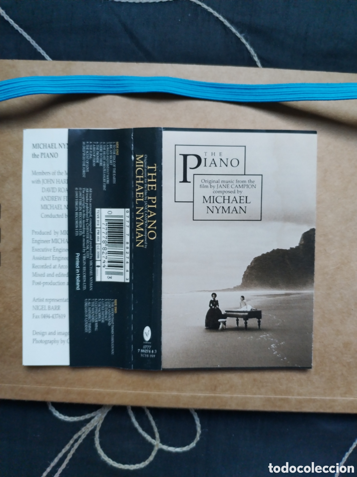 Casetes antiguos: THE PIANO MICHAEL NYMAN - Foto 1