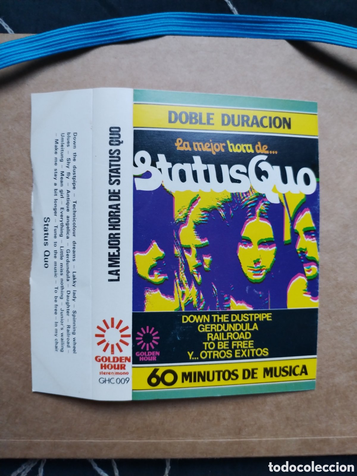 Casetes antiguos: STATUS QUO,caratula - Foto 1
