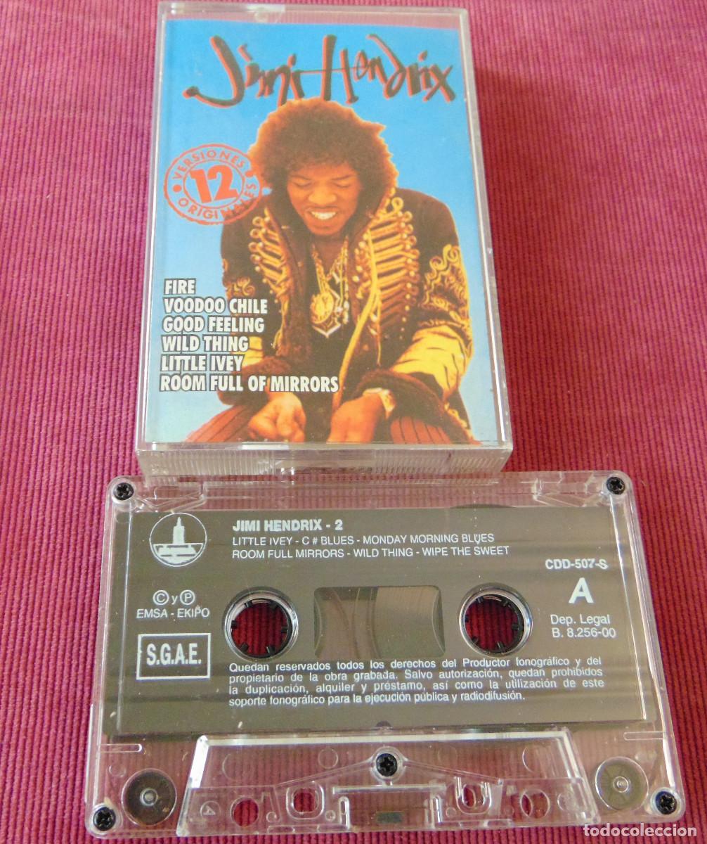 Casetes antiguos: JIMI HENDRIX - CASETTE 2000 - Foto 1