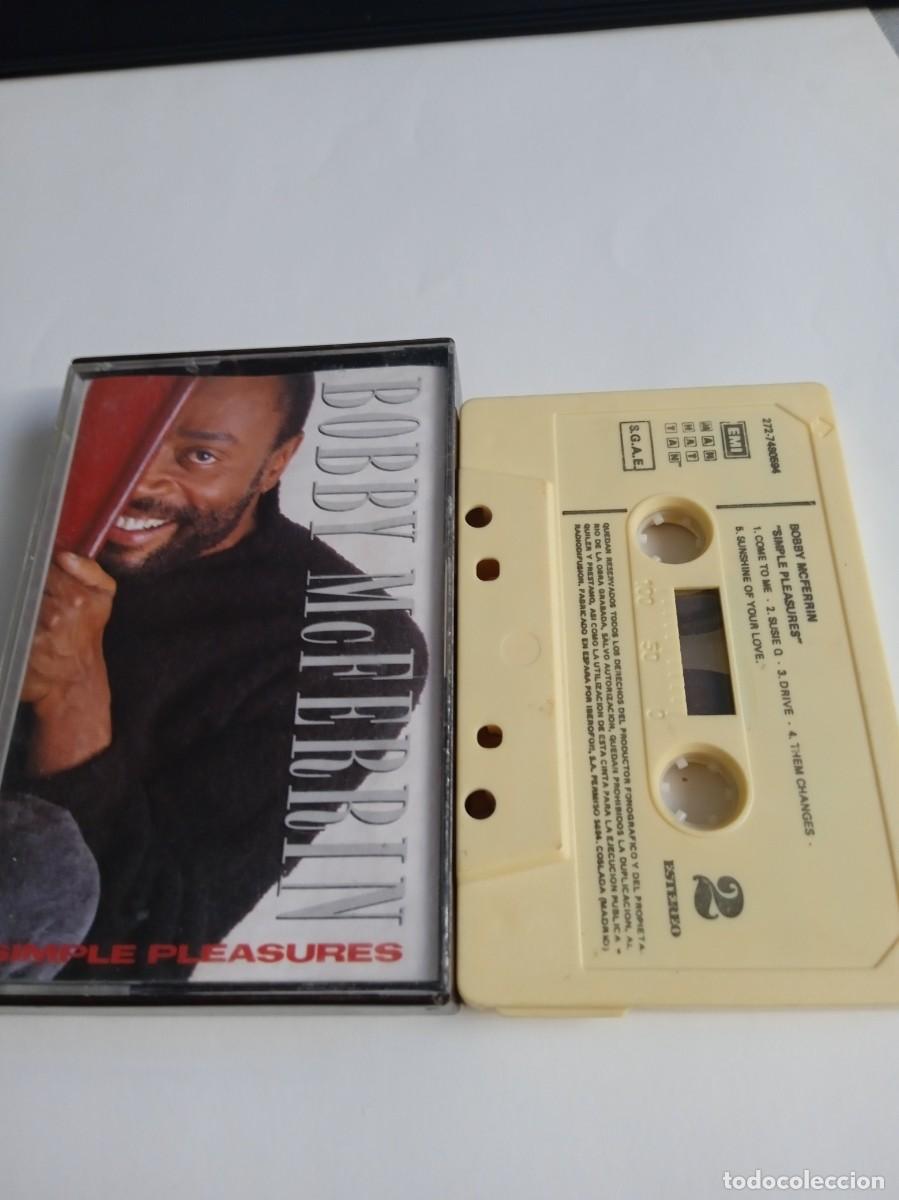Casetes antiguos: BOBBY McFERRIN Simple Pleassures - Foto 1