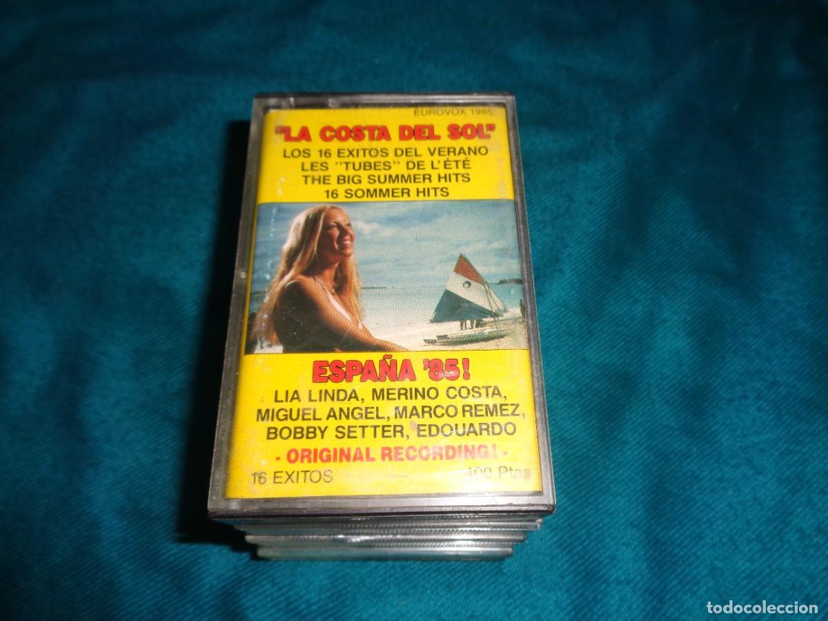 Old Cassettes: LA COSTA DEL SOL. 16 EXITOS DEL VERANO. EDC. BELGICA. 1985. CASETE