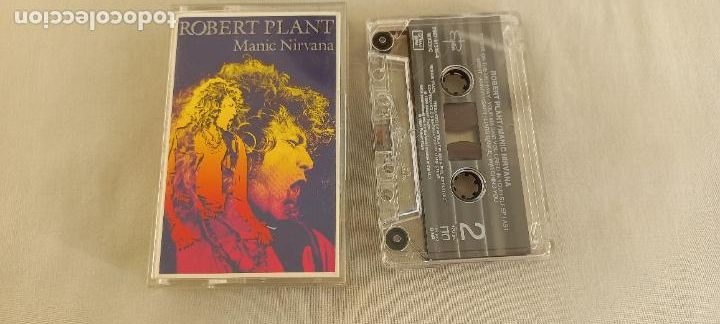 Casetes antiguos: ROBERT PLANT. MANIC NIRVANA. WX339C. Cassette - Foto 1
