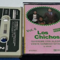 Casetes antiguos: LOS CHICHOS VOL 6 - 1981 SMASH RUMBAS JEROS -CASETE CINTA MUY POCO USO. Lote 402523594