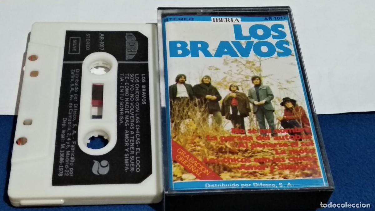 Casetes antiguos: LOS BRAVOS / LOS CHICOS CON LAS CHICAS - 1978 IBERIA ZAFIRO -CASETE CINTA CASSETTE - MUY POCO USO