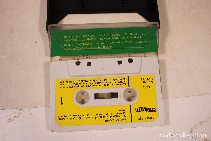 Casetes antiguos: carlos gardel version original cinta cassette - c102 - Foto 2