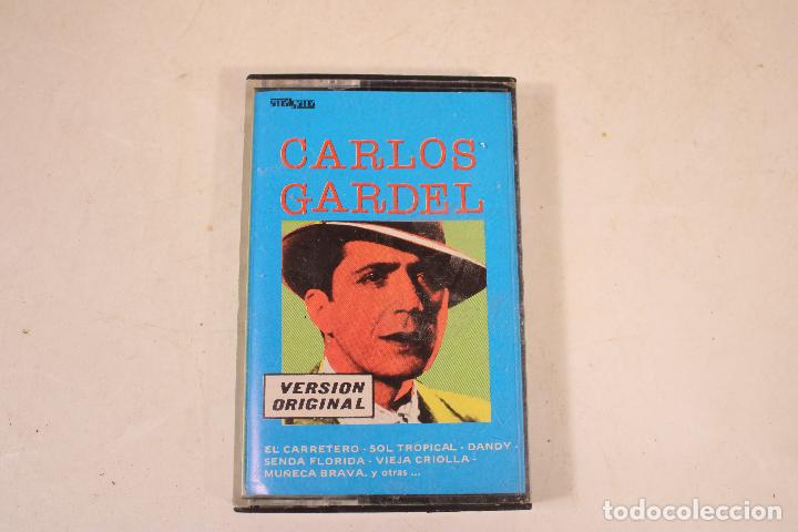 Casetes antiguos: carlos gardel version original cinta cassette - c102 - Foto 1