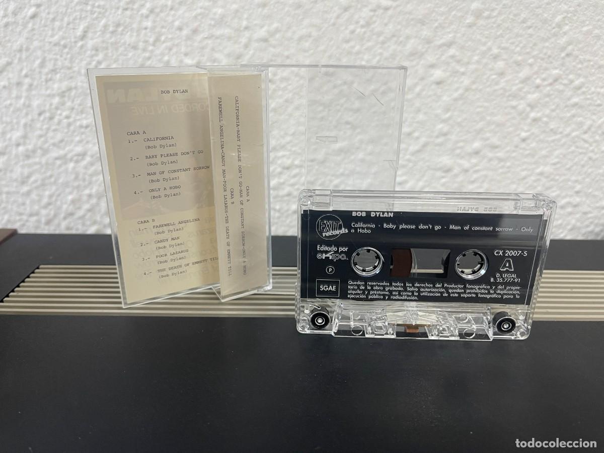 Casetes antiguos: Bob Dylan - Recorded In Live cassete - Foto 2
