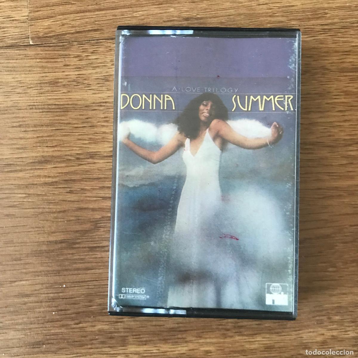 Casetes antiguos: DONNA SUMMER - A LOVE TRILOGY - CASSETTE ARIOLA 1976 - Foto 1