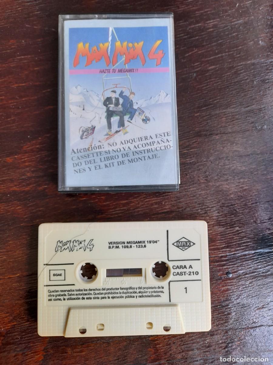 Casetes antiguos: M&aacute;x Mix 4 a&ntilde;o 1986 - Foto 1
