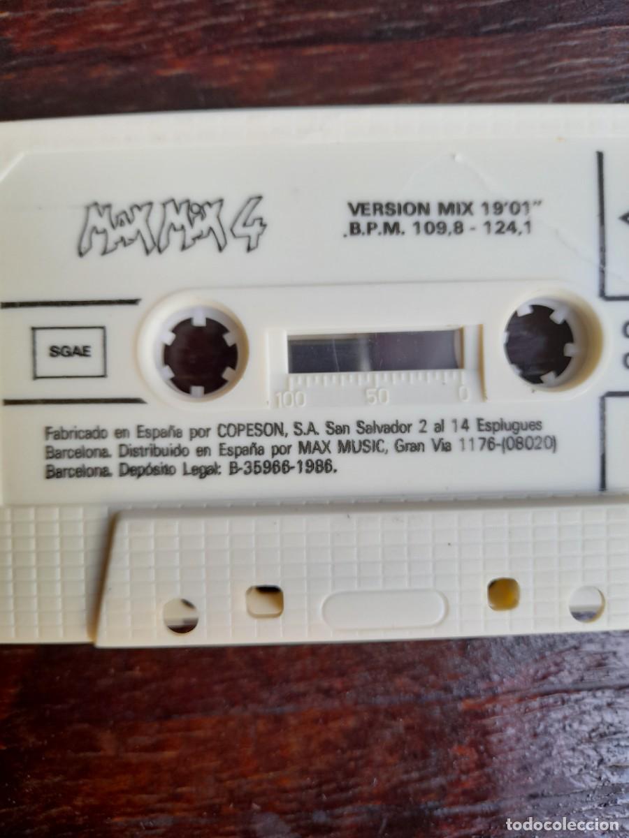 Casetes antiguos: M&aacute;x Mix 4 a&ntilde;o 1986 - Foto 2