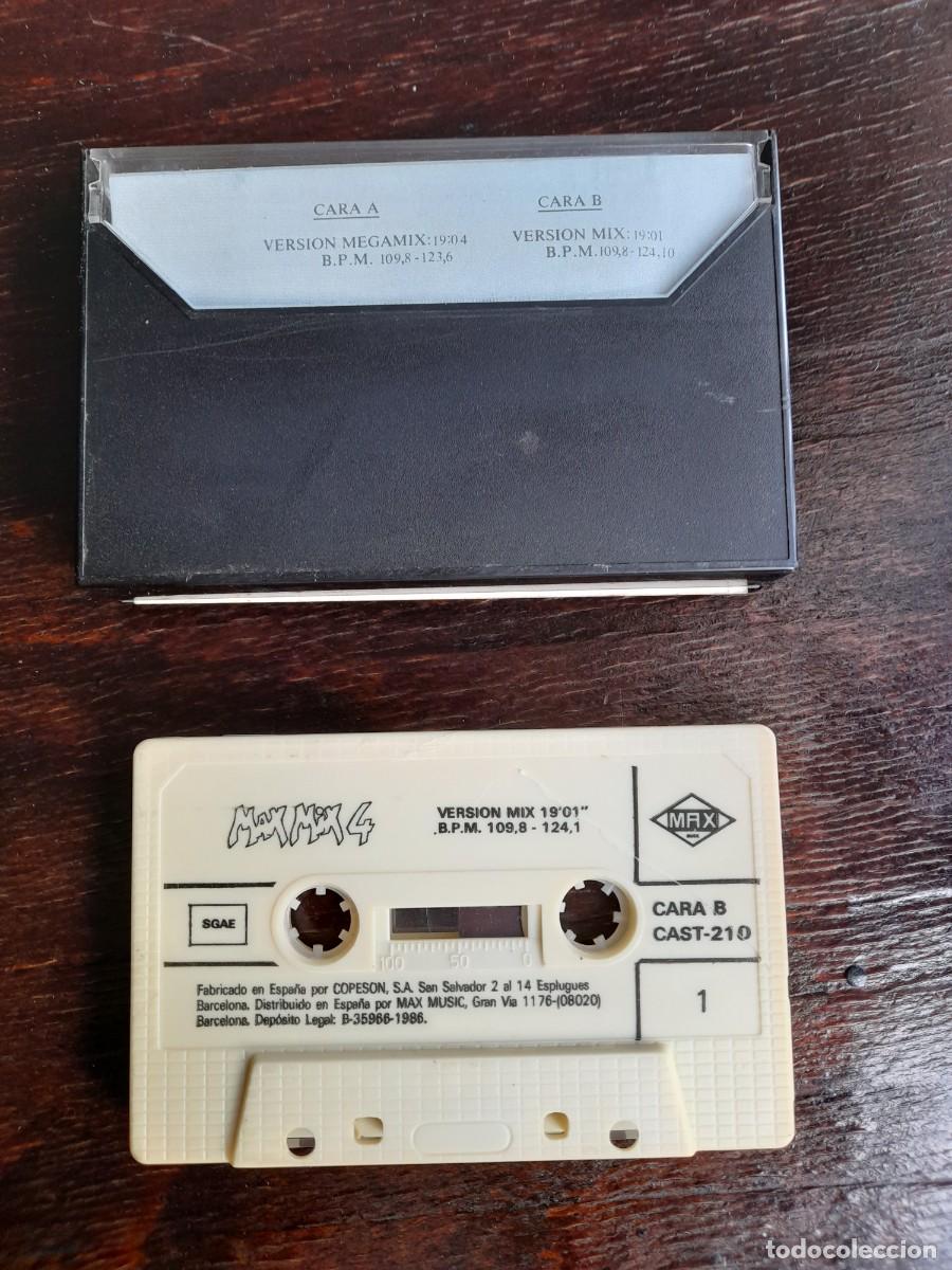 Casetes antiguos: M&aacute;x Mix 4 a&ntilde;o 1986 - Foto 3