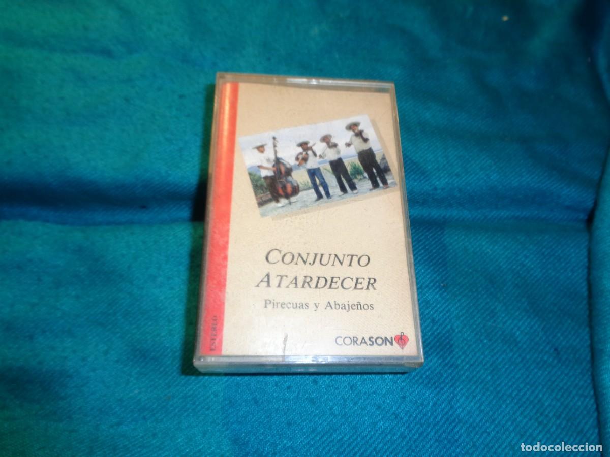 Old Cassettes: CONJUNTO ATARDECER. PIRECUAS Y ABAJE&Ntilde;OS. MEXICO, 1992. CASETE