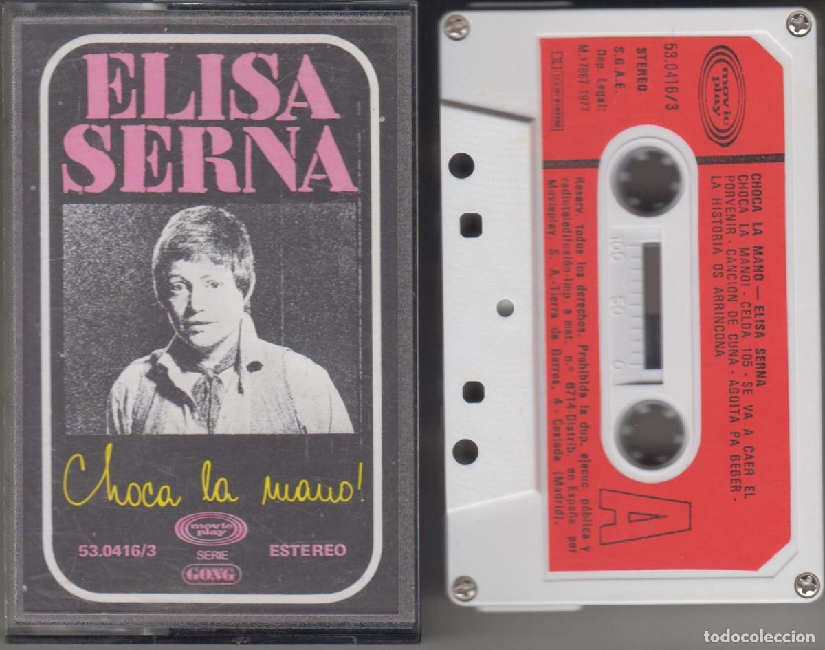Casetes antiguos: Elsa Serna cassette Choca la mano 1977 - Foto 1