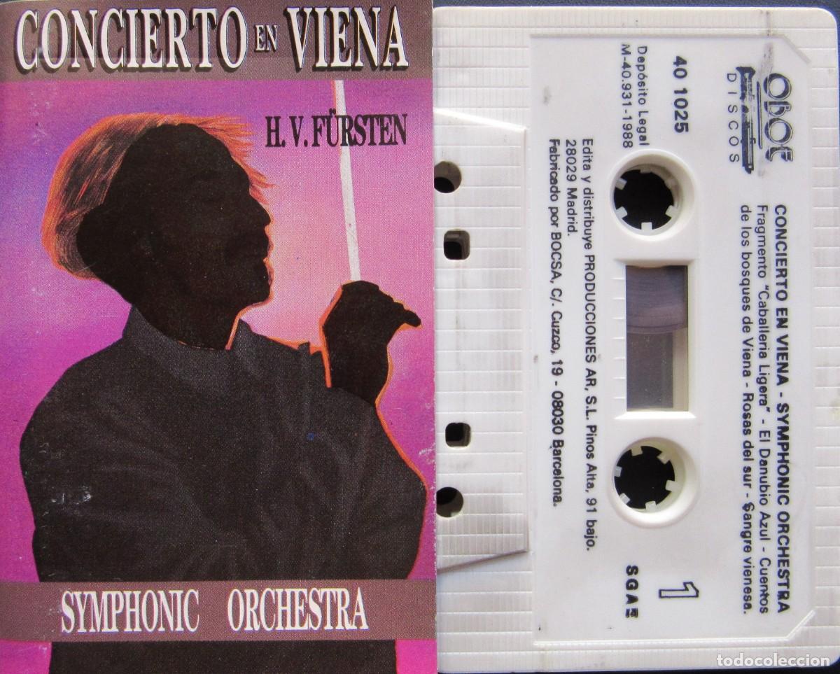 Casetes antiguos: CONCIERTO EN VIENA - ORQUESTA SINF&Oacute;NICA - Foto 1