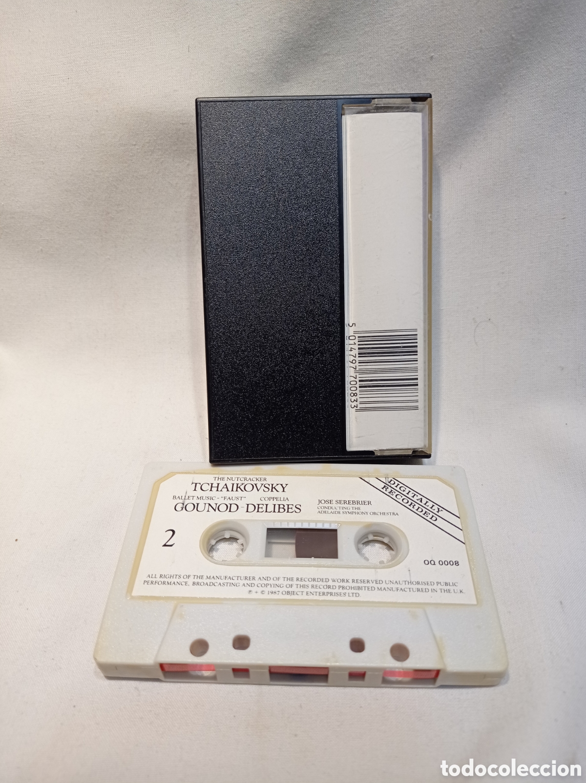Casetes antiguos: CASSETTE TCHAIKOVSKY EL CASCANUECES - Foto 2