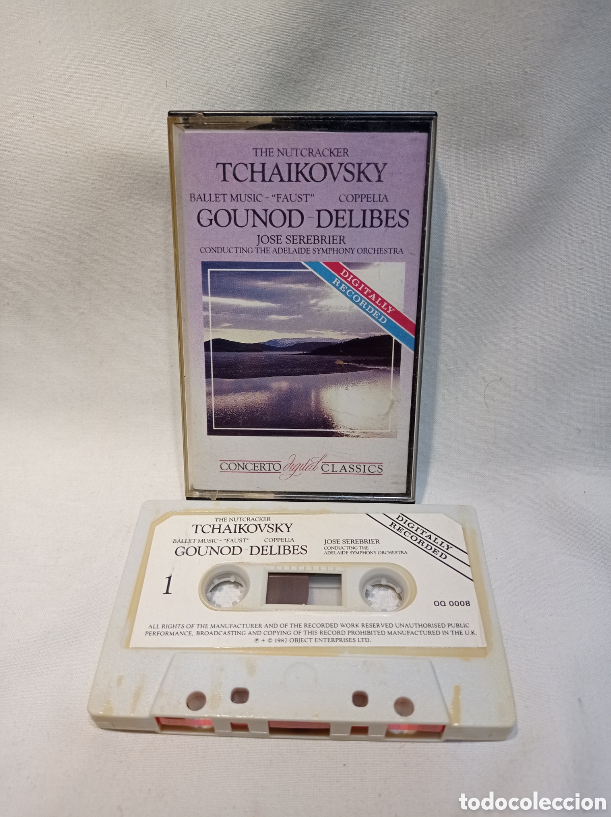 Casetes antiguos: CASSETTE TCHAIKOVSKY EL CASCANUECES - Foto 1