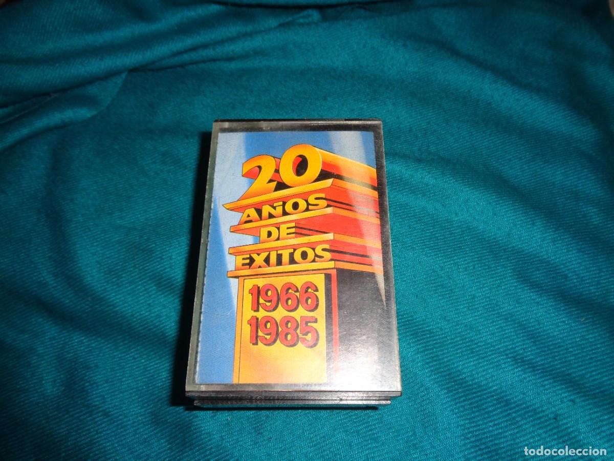 Casetes antiguos: 20 A&Ntilde;OS DE EXITOS. 1966-1985. PROMOCION PRONTO MUEBLES. 1985. CASETE