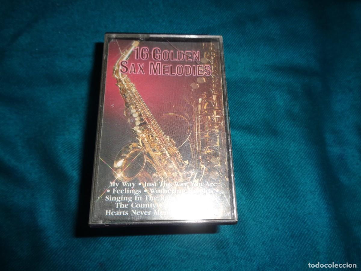 Old Cassettes: 16 GOLDEN SAX MELODIES. 1988. EDC. UK. CASETE