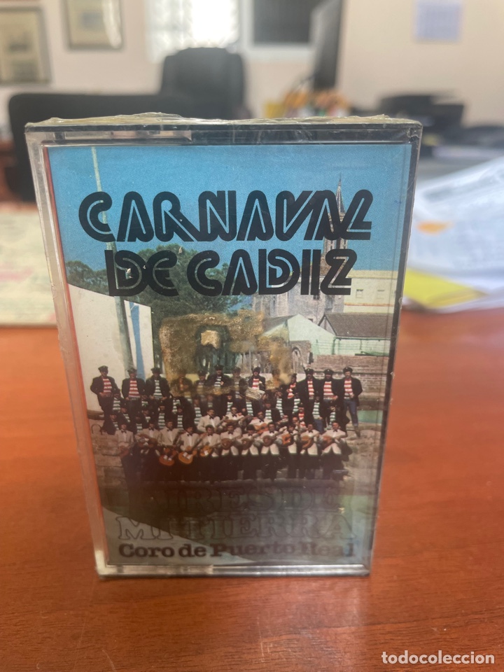 Casetes antiguos: Carnaval, C&aacute;diz, 1980 casete precintado Del Coro AIRES DE MI TIERRA