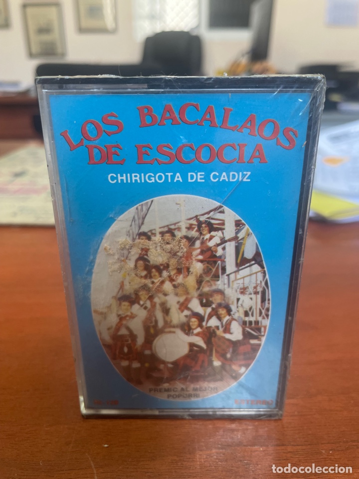 Casetes antiguos: Carnaval, C&aacute;diz, 1979 casete precintada Chirigota LOS BACALAOS DE ESCOCIA