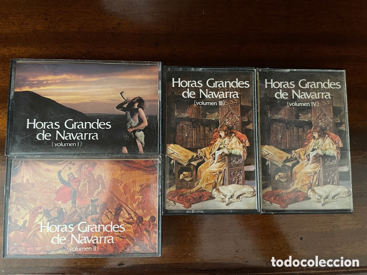 Cassette antiche: Horas grandes de Navarra (casete) 4 vol.