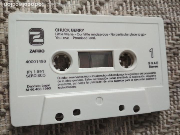 Casetes antiguos: CHUCK BERRY. casette - Foto 3