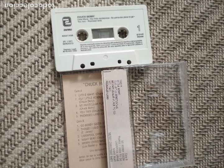 Casetes antiguos: CHUCK BERRY. casette - Foto 4