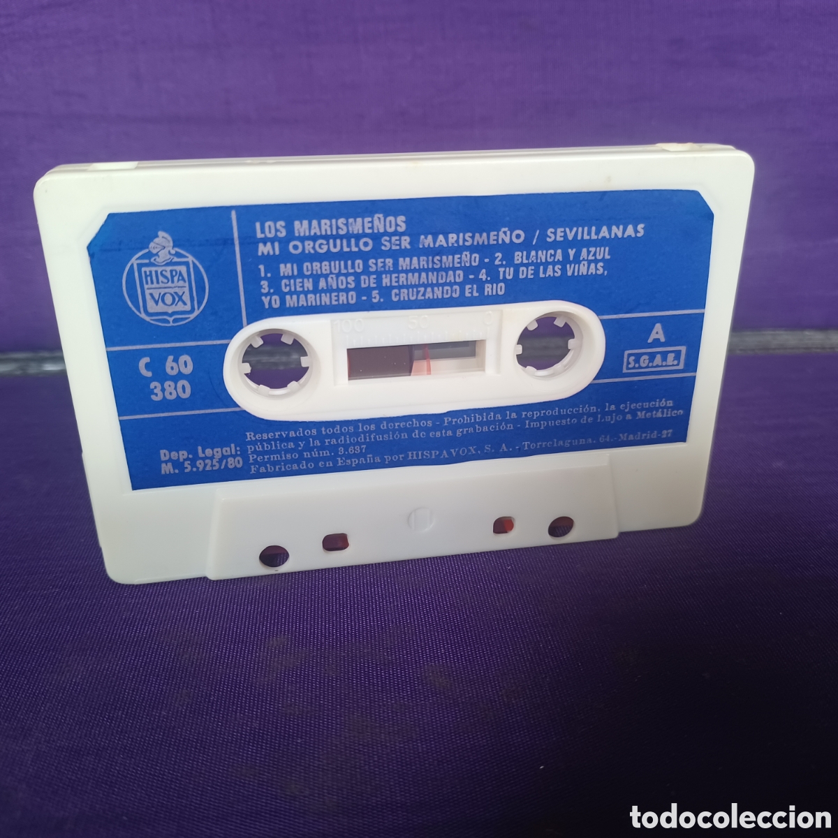 Casetes antiguos: LOS MARISME&Ntilde;OS - MI ORGULLO / SER MARISME&Ntilde;O ... - Foto 2