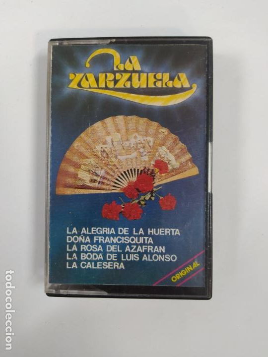 Casetes antiguos: LA ZARZUELA. LA ALEGR&Iacute;A DE LA HUERTA. CASETE. TDKCST50B