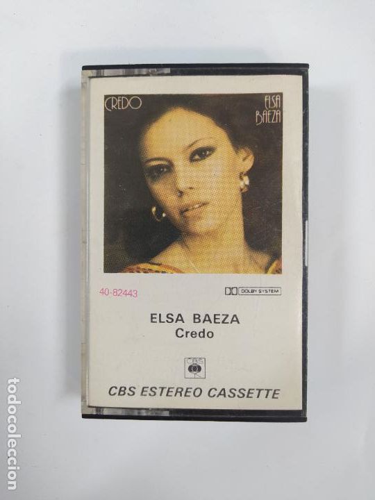 Casetes antiguos: ELSA BAEZA. CREDO. CASETE. TDKCST50B - Foto 1